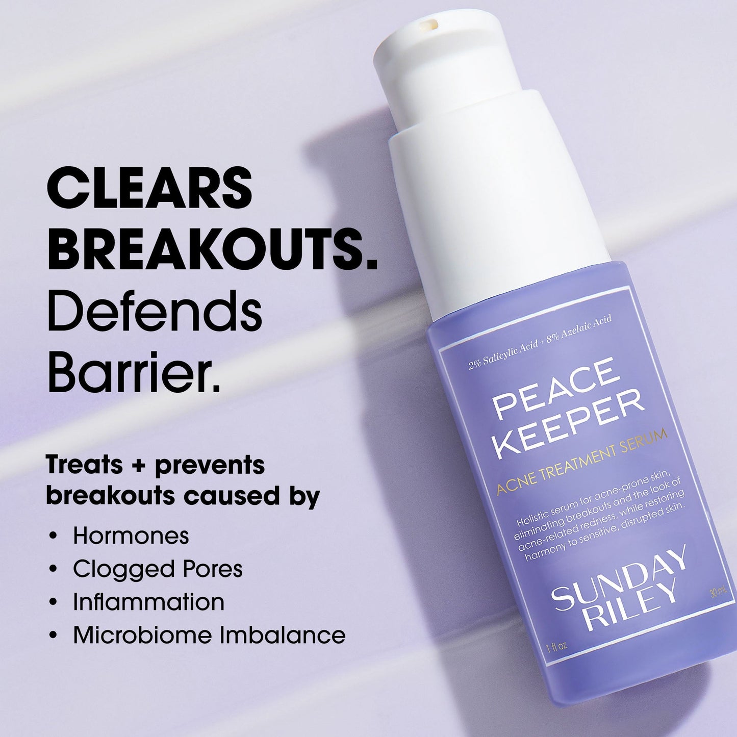 Peacekeeper Acne Treatment Serum