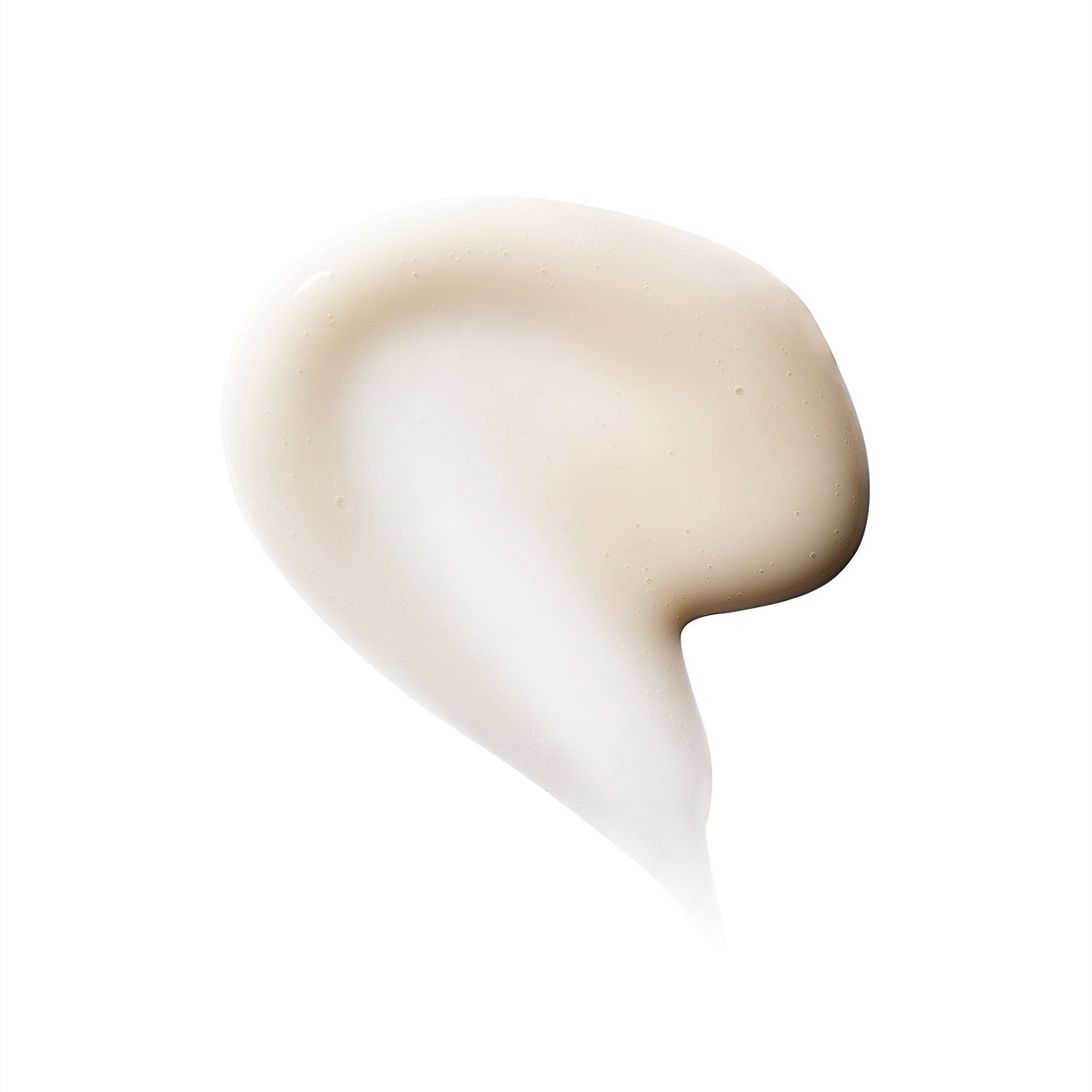 texture image of Ceramic Slip Cleanser, white and creamy